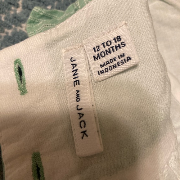 JANIE & JACK TODDLER GIRLS OUTFIT/DRESS - Size 12-18 months - Picture 8 of 8